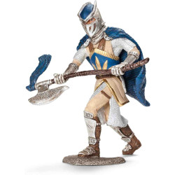 CAVALLER BLAU AMB DESTRAL  Schleich