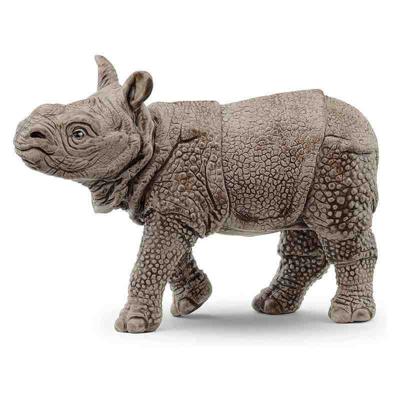 CRIA RINOCERONT INDI Schleich  Wild Life Safari