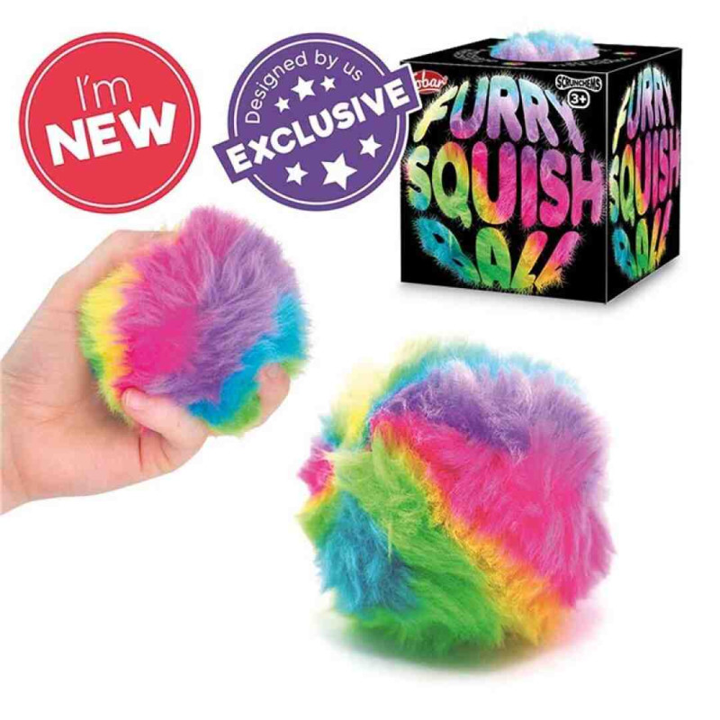 SCRUNCHEMS FURRY SQUISH BALL