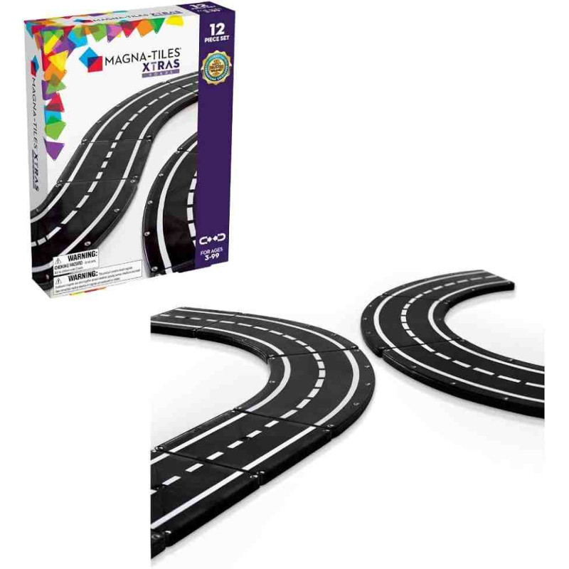 MAGNA-TILES  XTRA ROADS SET 12 PCS.