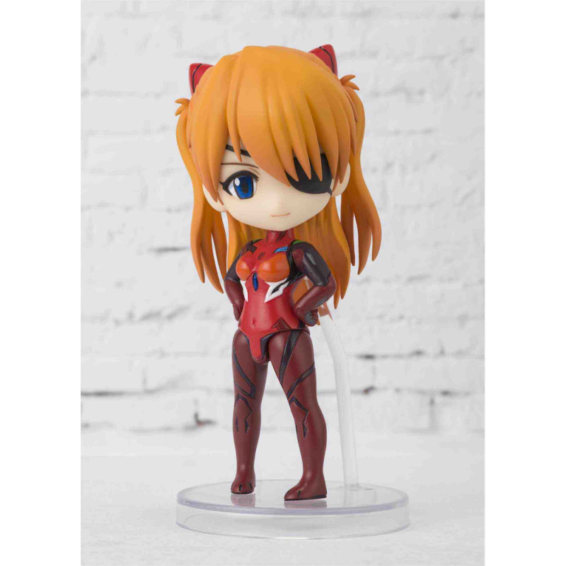 SHIKINAMI ASUKA RANGLEY FIGURA 9 CM EVANGELION FIGUARTS MINI