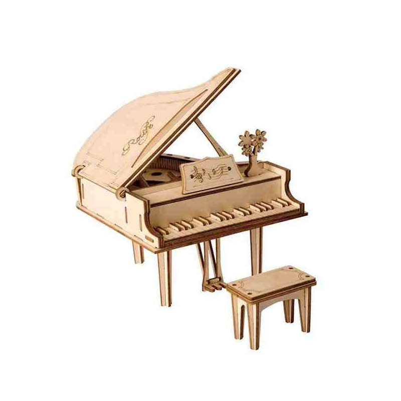 GRAND PIANO 3D Wooden Puzzle Robotine Rolife