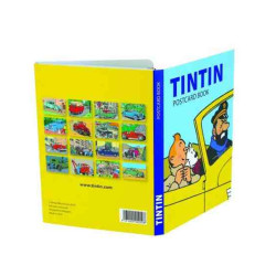 SET 16 POSTALS TINTIN I COTXES