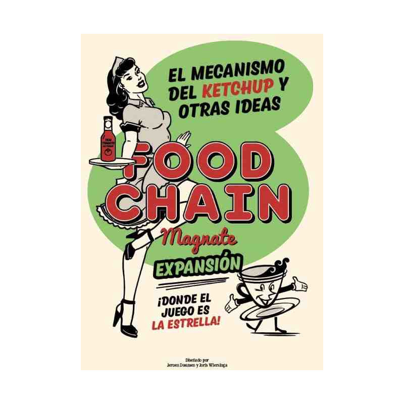 FOOD CHAIN MAGNATE Expansion  Ketchup ED.CASTELLANO MasQueOca