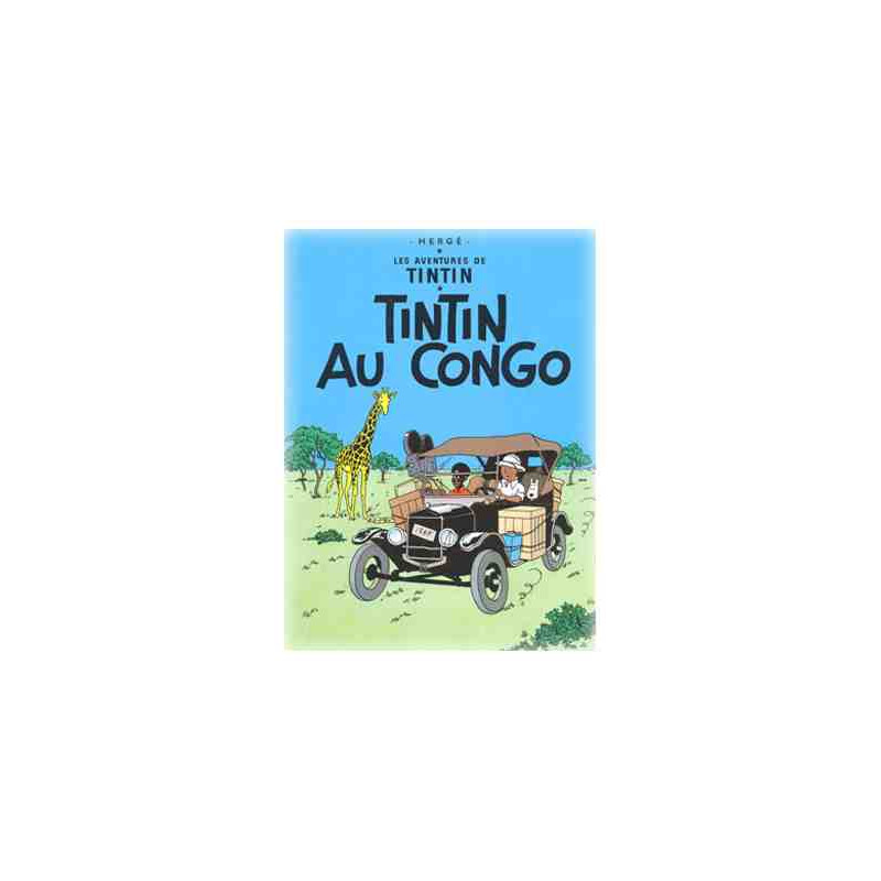 PÒSTER TINTÍN AL CONGO