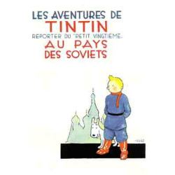 PÓSTER TINTÍN EN EL PAÍS DE LOS SOVIETS