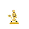 FIGURA METAL RELIEVE TINTIN RAM DE FLORS