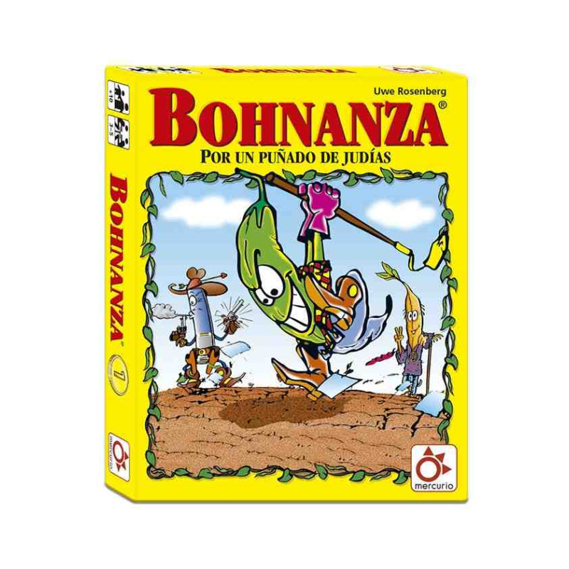 BOHNANZA juego cartas Mercurio