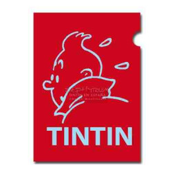 DOSSIER A4-TINTIN VERMELL