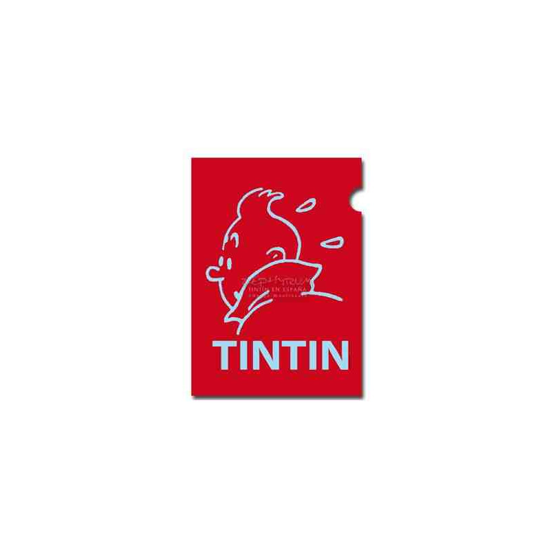 DOSSIER A4-TINTIN VERMELL