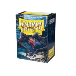 BLACK MATTE(100)DRAGON SHIELD