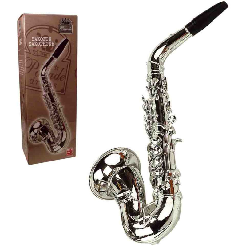 SAXOFON PLASTIC METALITZAT(37cm)