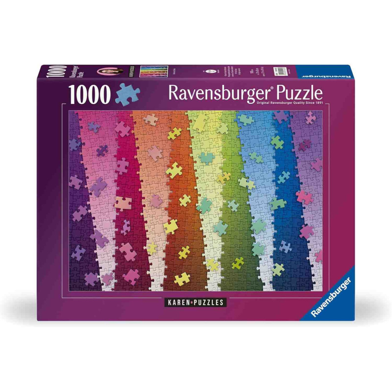 COLORS ON COLORS 1000 pcs. Puzzle Ravensburger