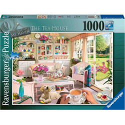 THE TEA HOUSE LA HORA DEL TE 1000 pcs. Puzle Ravensburger