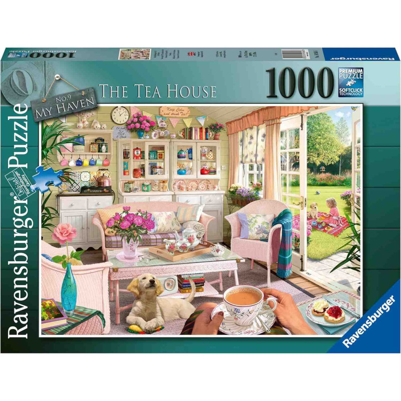 THE TEA HOUSE LA HORA DEL TE 1000 pcs. Puzle Ravensburger