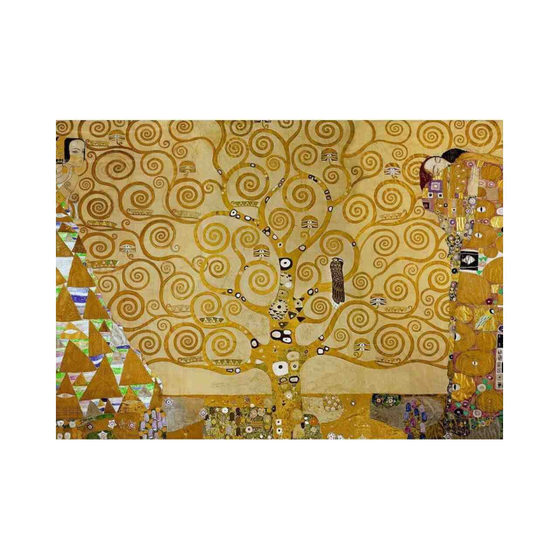 THE TREE OF LIFE BY GUSTAV KLIMT EL ARBOL DE LA VIDA 1000 pcs. Puzle Ravensburger