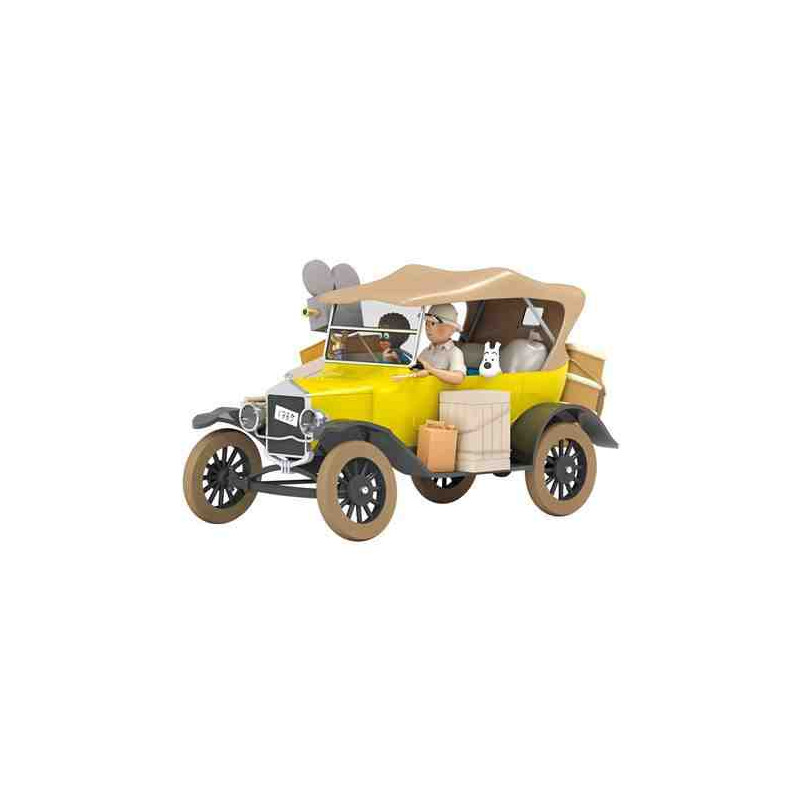 FORD T JAUNE TINTIN AU CONGO 1:24(71)