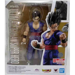 ULTIMATE SON GOHAN SUPER HERO FIGURA 14 CM DRAGON BALL SUPER SH FIGUARTS