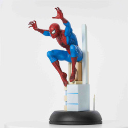 LEAPING SPIDERMAN EXCLUSIVA 25 ANIVERSARIO SD FIGURA MARVEL GALLERY