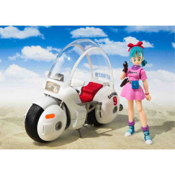 BULMA MOTORCYCLE HOIPOI CAPSULE Nº9 REPLICA(17,5 cm)Dragon Ball SH FIGUARTS