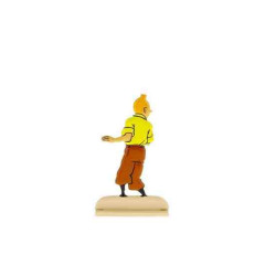 FIGURA METAL RELIEVE EL SECRETO DEL UNICORNIO Tintin