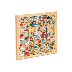 PARCHIS/OCA CON ACCESORIOS MADERA Cayro 632