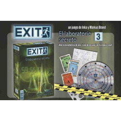 EXIT 3-El laboratorio secreto(Avanzado) Escape The Room Devir