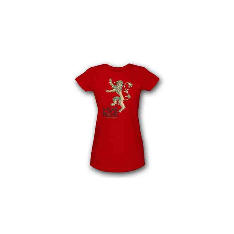 CAMISETA CHICA  HEAR ME ROAR TALLA S (GoT)