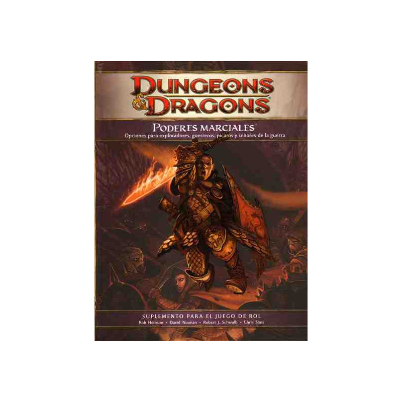 PODERES MARCIALES 4ªED.D&D Rol