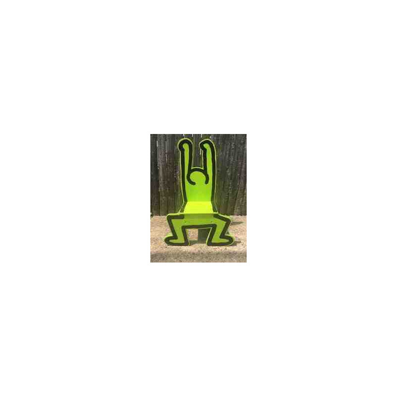 SILLA KEITH HARING VERDE