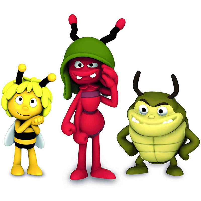 MAIA,BARNEY i ESCARBAT(Set peli.1) B  Abeja Maya Schleich