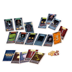 DUNGEON RAIDERS Juego de cartas semicooperativo Devir