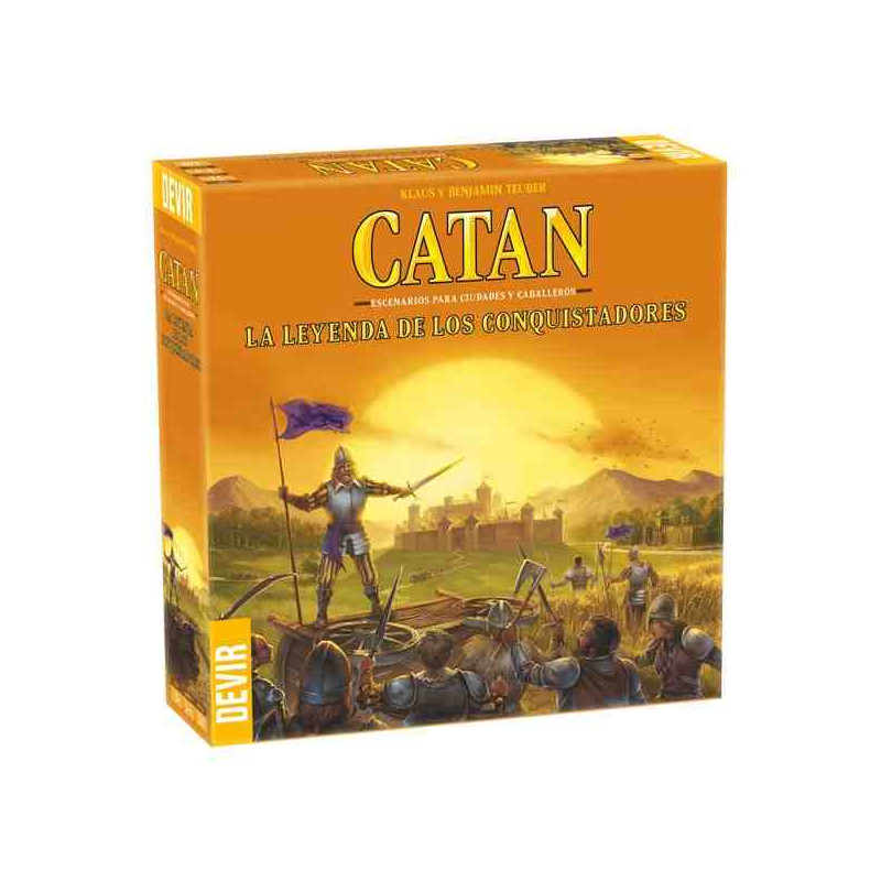 CATAN LA LEYENDA DE LOS CONQUISTADORES  Ltd.Ed(Expansió)