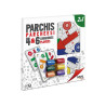 PARCHIS 4/6 jugadores.CON ACCESORIOS DE PLASTICO(40X40X1) Cayro 096