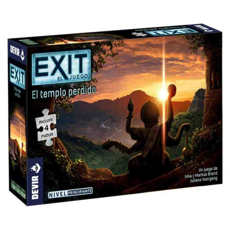 EL TEMPLO PERDIDO(Principinate)EXIT-PUZZLE Escape The Room Devir