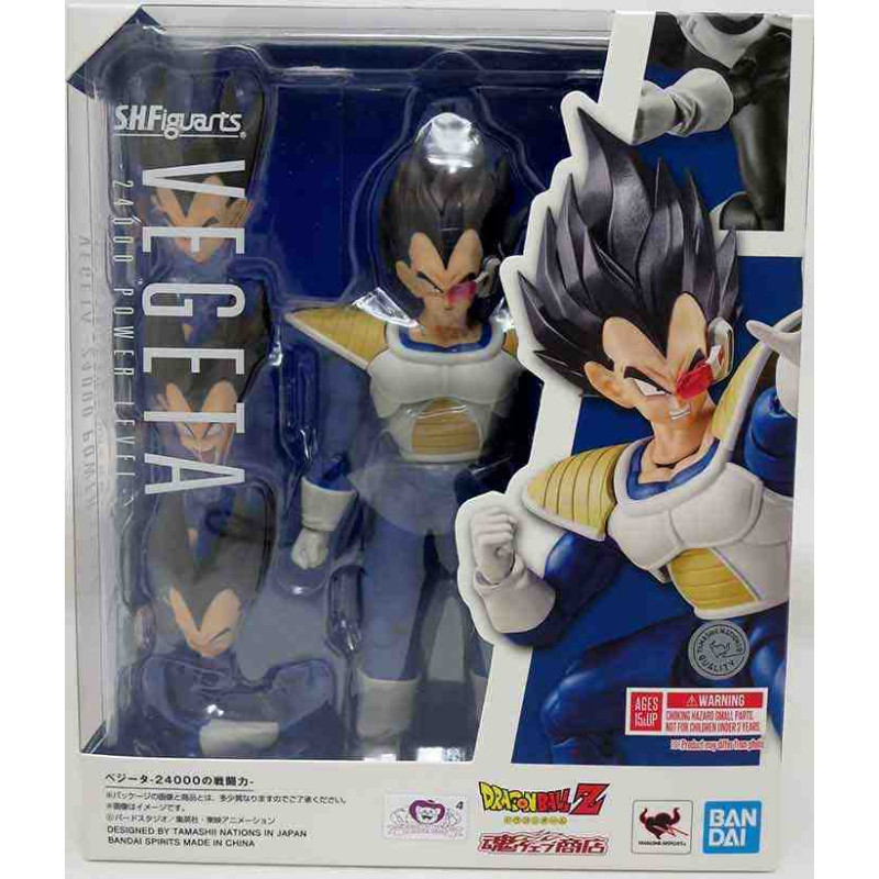 VEGETA 24000 POWER LEVEL VER. FIG. 14 CM DRAGON BALL Z SH FIGUARTS TAMASHI