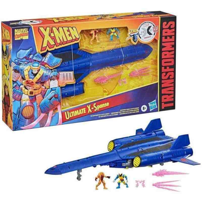 ULTIMATE X-SPANSE/X-JET 21,5 CM.TRANSFORMERS/X-MEN HASBRO