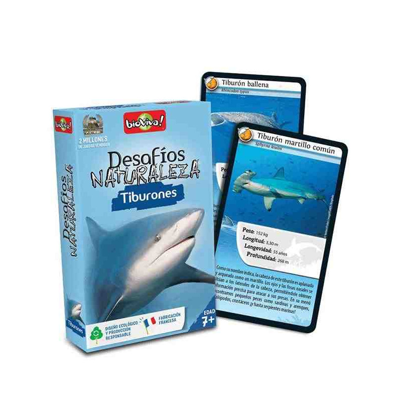 TIBURONES DESAFISO NATURALEZA- Bioviva