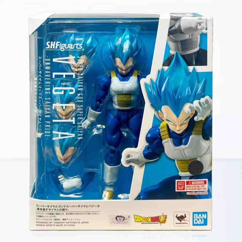 SUPER SAIYAN GOD SUPER SAIYAN VEGETA -UNWAVERING SAIYAN PRIDE- FIG. 13,5 CM DRAGON BALL SU