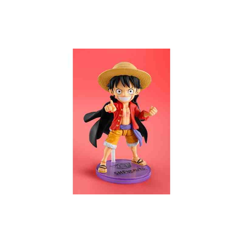 MONKEY D. LUFFY FIG. 7,5 CM ONE PIECE WORLD COLLECTABLE FIGURE X SH FIGUARTS COLLECTORS SH