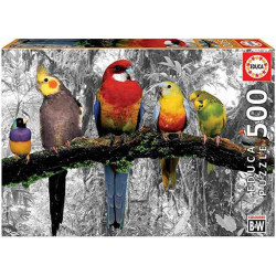 PAJAROS EN LA JUNGLA 500 pcs. Educa