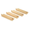 SET 4 VIAS RECTES DE 14,4 CMTS - Brio 