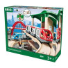 SET TREN VIATGERS AMB INTERCAMBIADOR DE  VIES (Brio World) Brio B