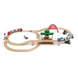 CONJUNTO DE VIAJE CON  INTERCAMBIADOR DE VIAS (Brio World)