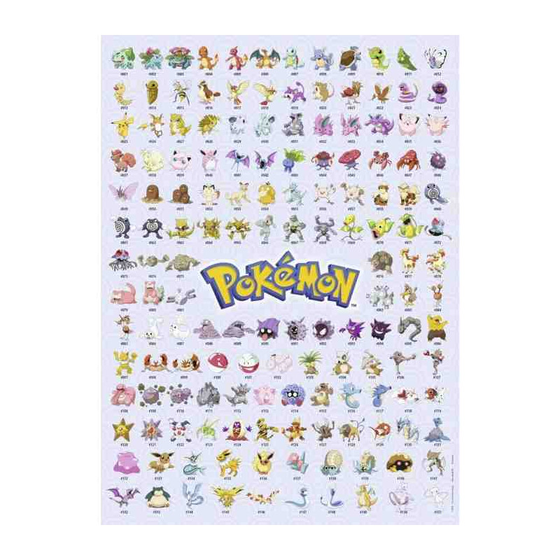 POKEMON 500 pcs. Puzzle Ravensburger
