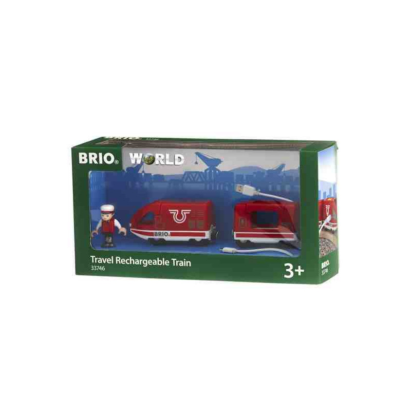 TREN DE VIATGES RECARGABLE USB Brio B