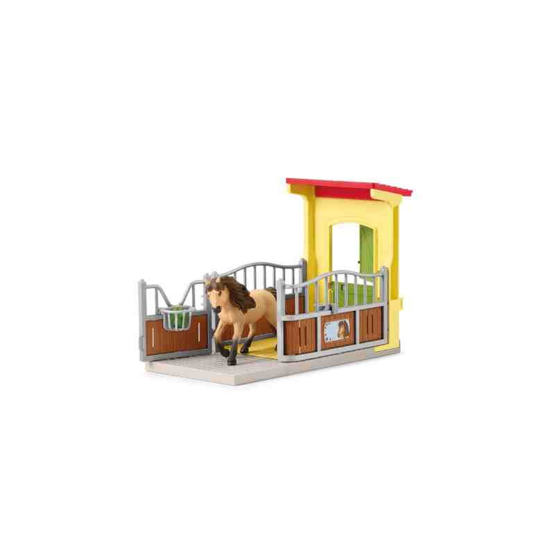 BOX PARA PONIS CON SEMENTAL ISLANDES  Schleich Granja 42609