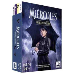 MIERCOLES( WEDNESDAY): CRIATURAS Y EXCLUSIDOS Juego de cartas SDGames