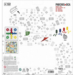 PARCHIS/OCA + ACCESORIOS MADERA