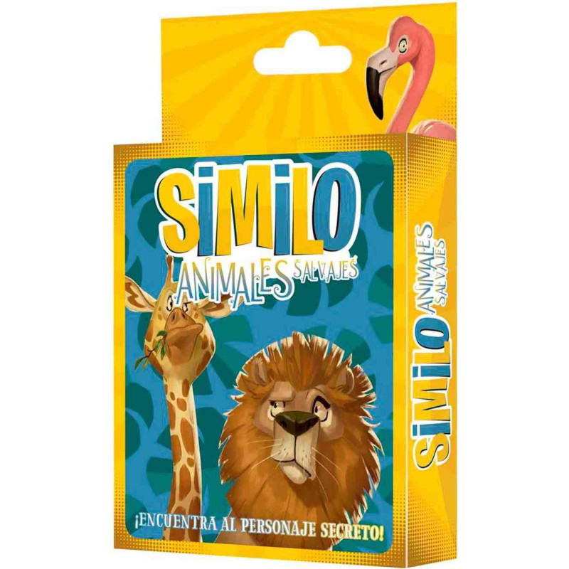 SIMILO ANIMALES SALVAJES(Juego de cartas cooperativo) Asmodee